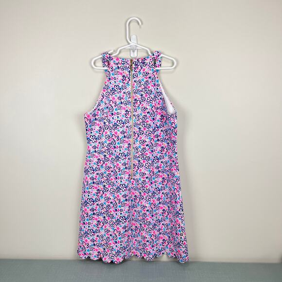 Lilly Pulitzer Girls Sophelia Shift Multi Fun Sun Repeat Ditsy Floral 14 - Picture 4 of 6